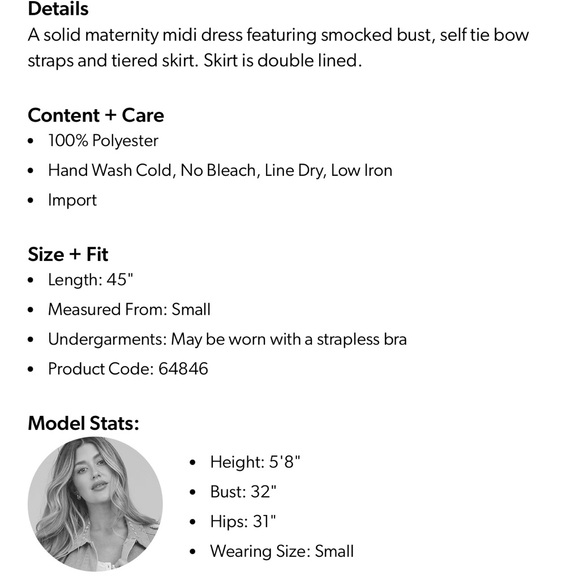 Rust Bow Strap Tiered Maternity Midi Dress - Picture 5 of 7